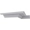 Ekena Millwork 4"H x 9"P x 10 1/4"F x 94 1/2"L Antonio Traditional Crown Moulding MLD04X09X10AN - alternate 7